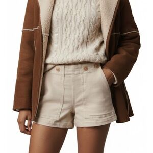 Pilcro Anthropologie “The Kit” Cream Women's Shorts Size 30 Like New!